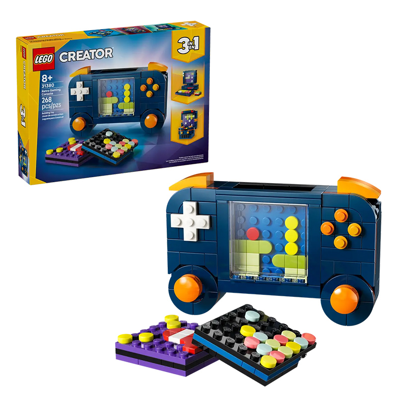Retro Gaming Unit - LEGO Creator 3 en 1, Bloques