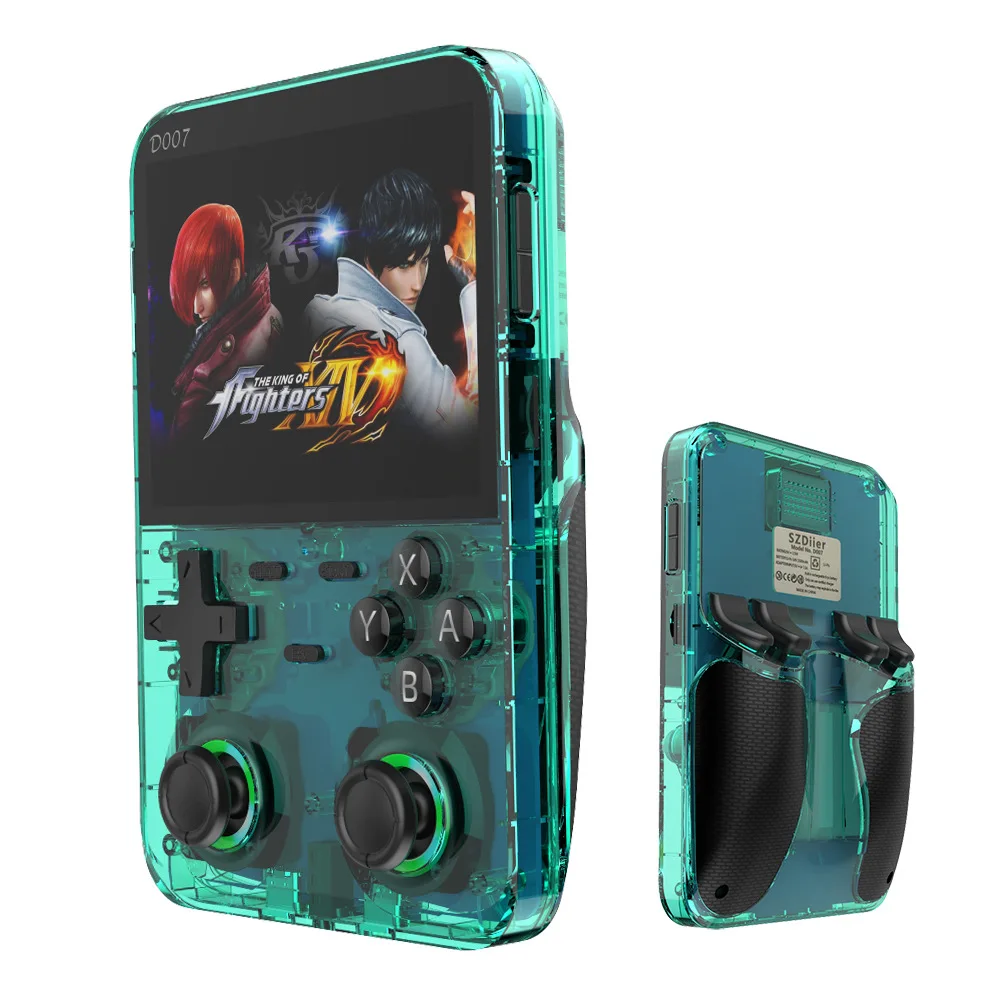 Game Retro Gaming - Consolas de videojuegos portátiles D007, pantalla