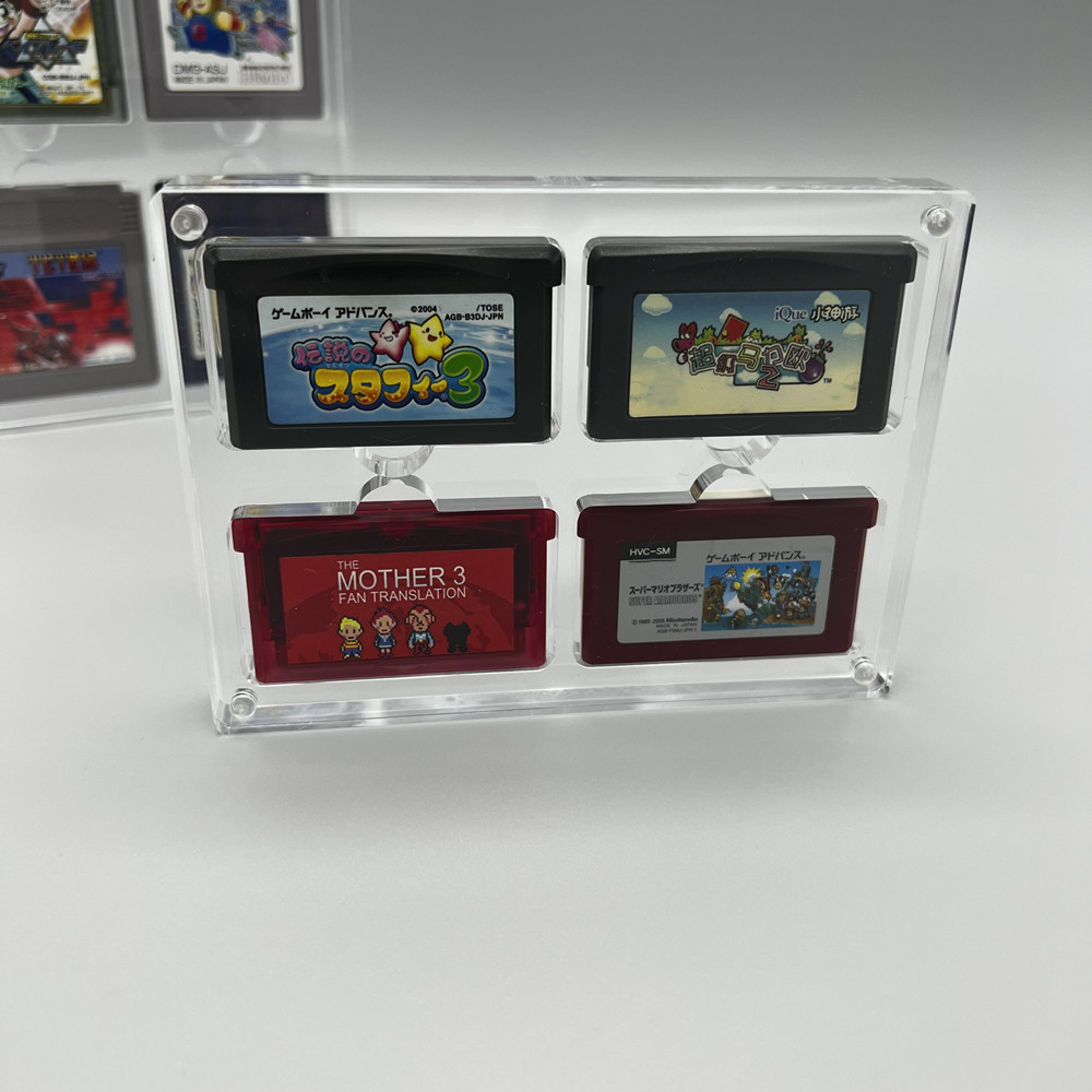 Game Cartridge Case - Cubierta de succión magnética acrílica de