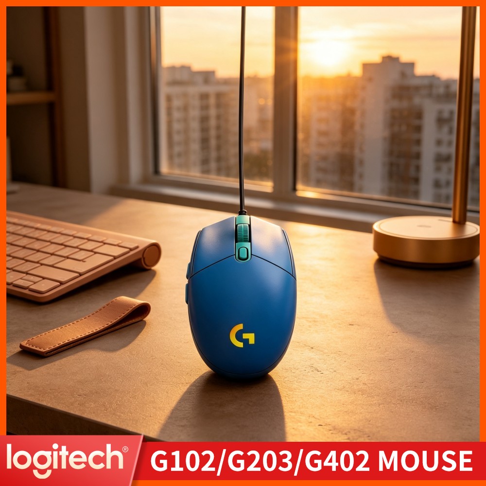 Logitech Mouse G203 - Ratón para juegos con cable Logitech