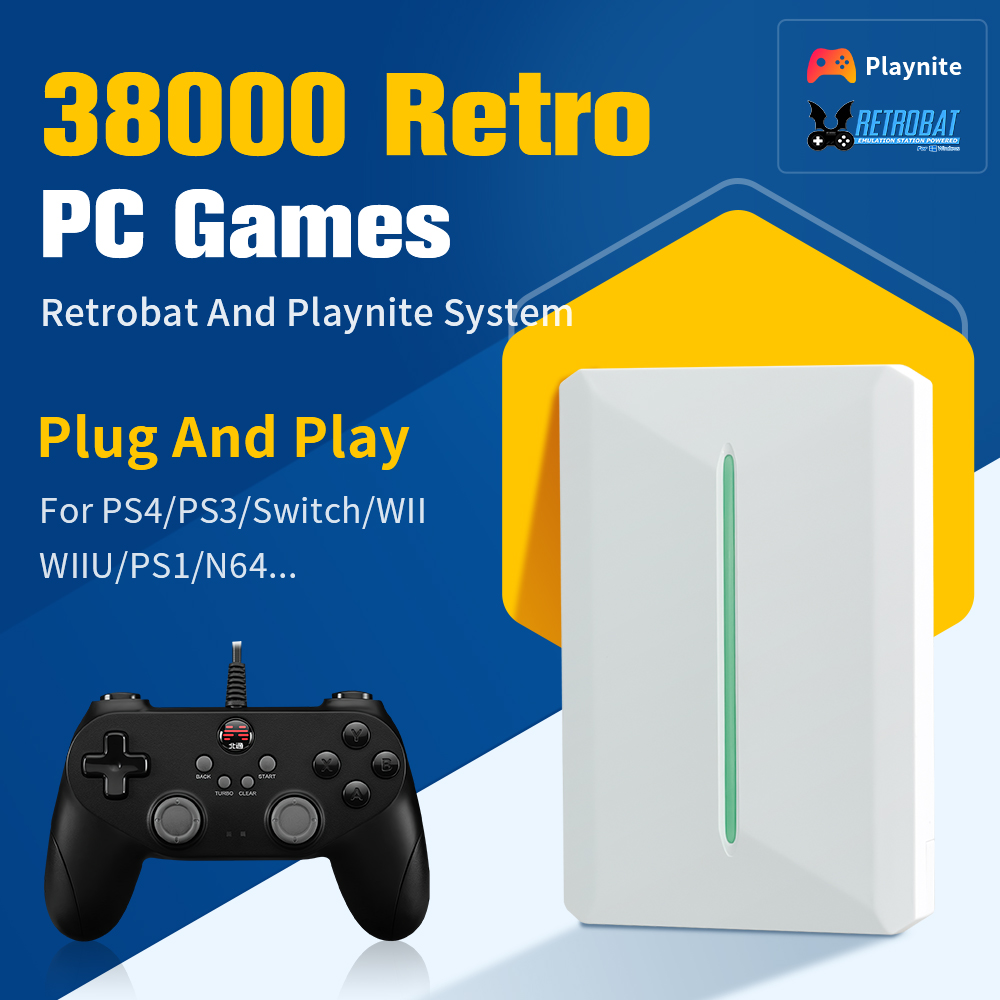 Retro Gaming Hard Drive - Disco duro de juego Retro portátil