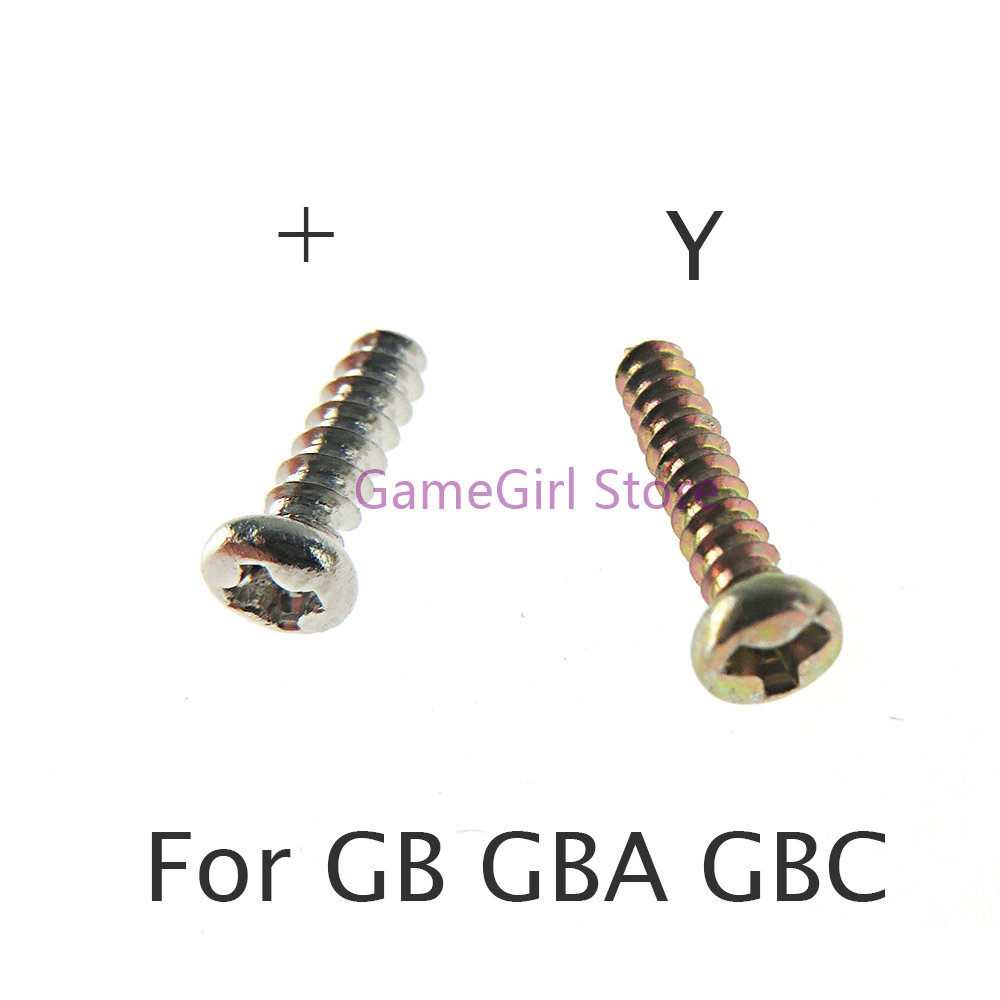Game Cartridge Case - 20 tornillos de repuesto tipo cruz
