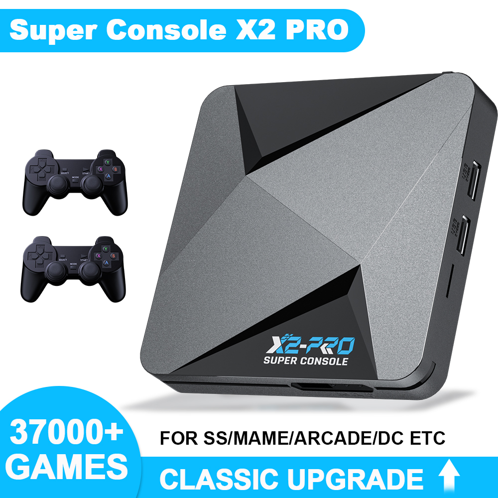 Retro Gaming X2 - Consola de Videojuegos Retro KINHANK Super