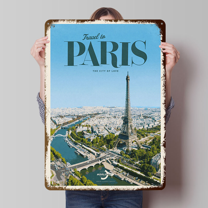 Retro Gaming Paris - Póster Impreso de Viaje a París,