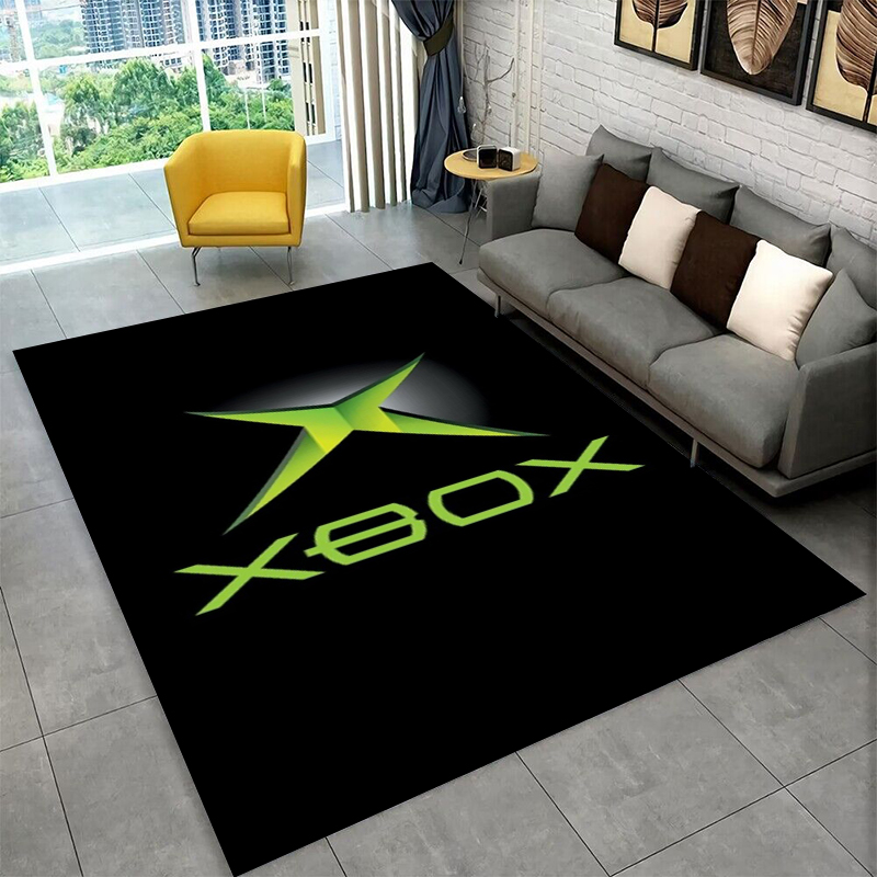 Retro Gaming Xbox - Alfombra retro con logotipo de Xbox