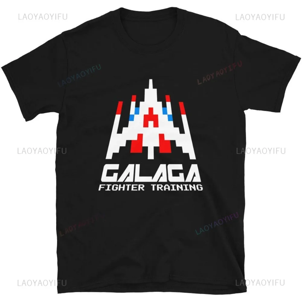 Game Retro Gaming - Camiseta Vintage de Arcade Galaga para