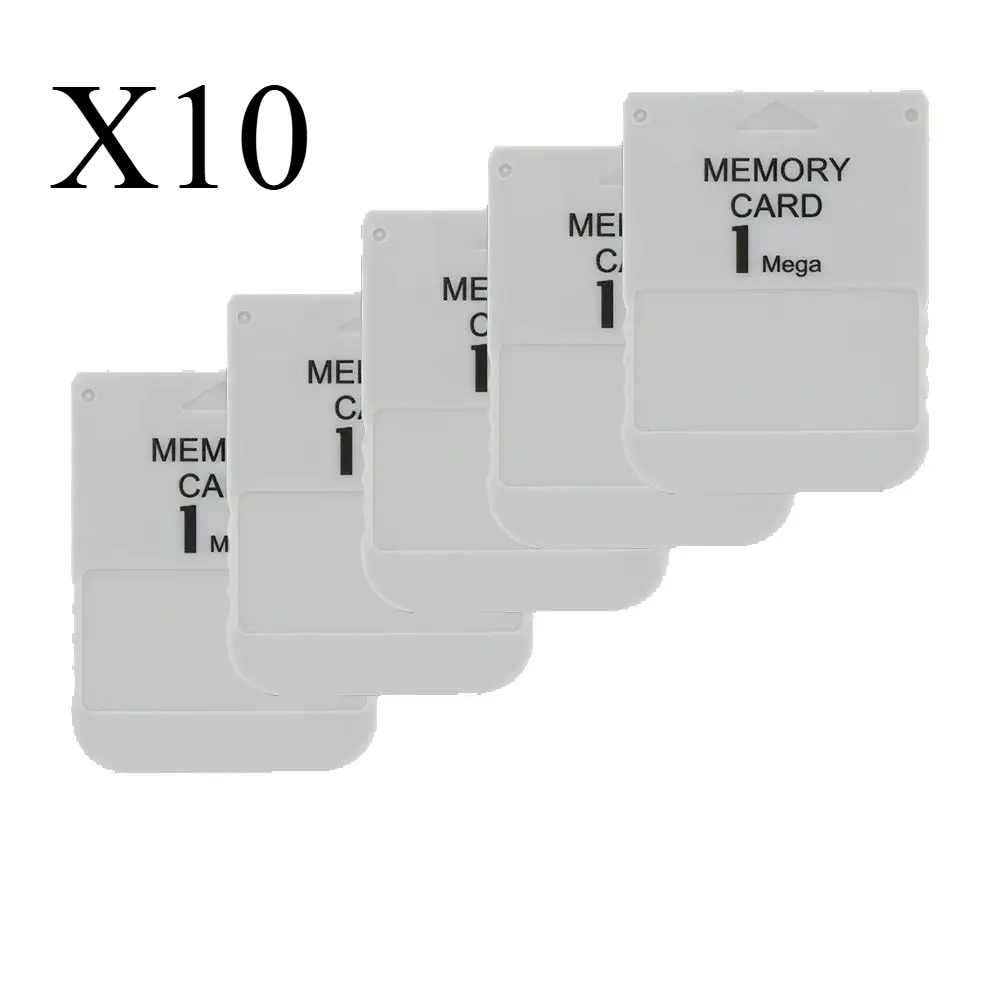 Memory Card Ps1 - 10x PARA Tarjeta de Memoria PS1