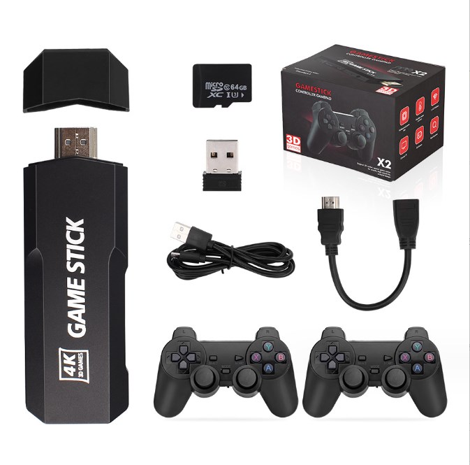 Retro Gaming X2 - Consola de Videojuegos Portátil Familiar GD10