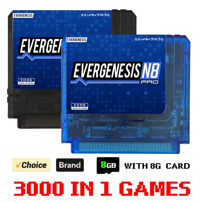 Cartuchos de juego ED N8 Pro 3 - Retro Gaming Unit reseña y precio