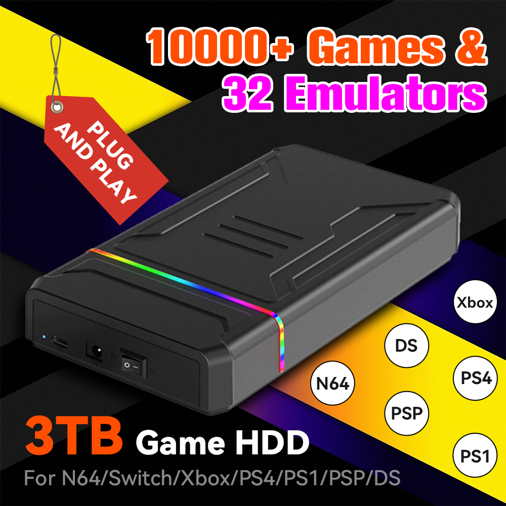 Disco duro externo de 3TB para - Retro Gaming Xbox reseña y precio