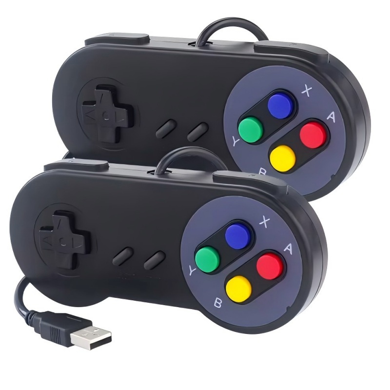 2 Controles USB Retro para Jue - Retro Gaming For Windows reseña y precio