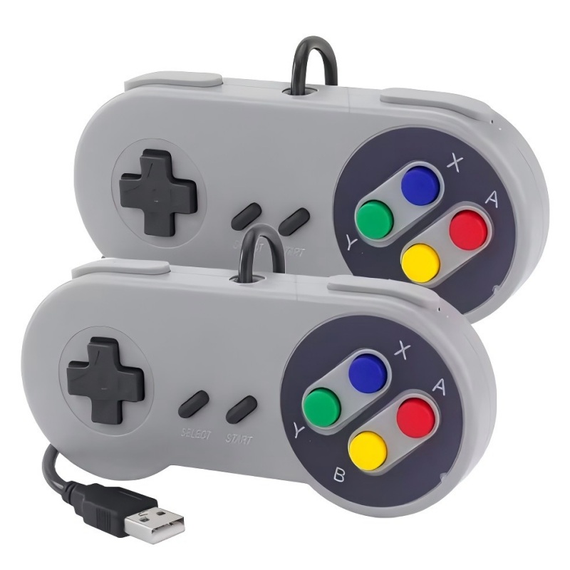 2 Controles USB Retro para Jue - Retro Gaming For Windows reseña y precio
