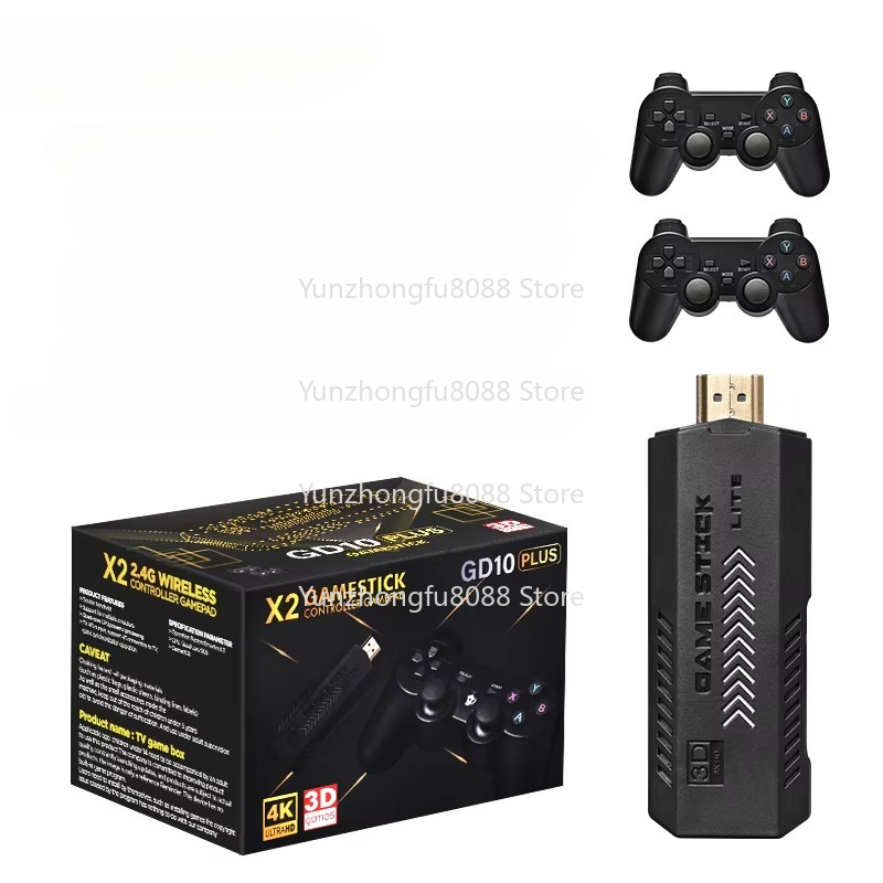 L GD10 Plus Game Stick 4k Blac - Retro Gaming X2 reseña y precio