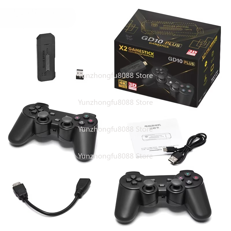 L GD10 Plus Game Stick 4k Blac - Retro Gaming X2 reseña y precio