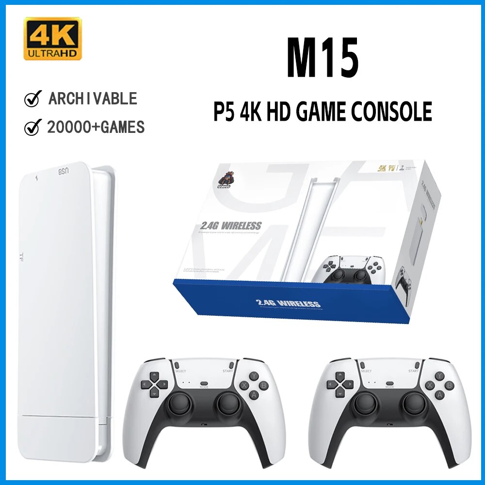 NUEVA Consola de Juegos M15 4K - Retro Gaming Xbox reseña y precio