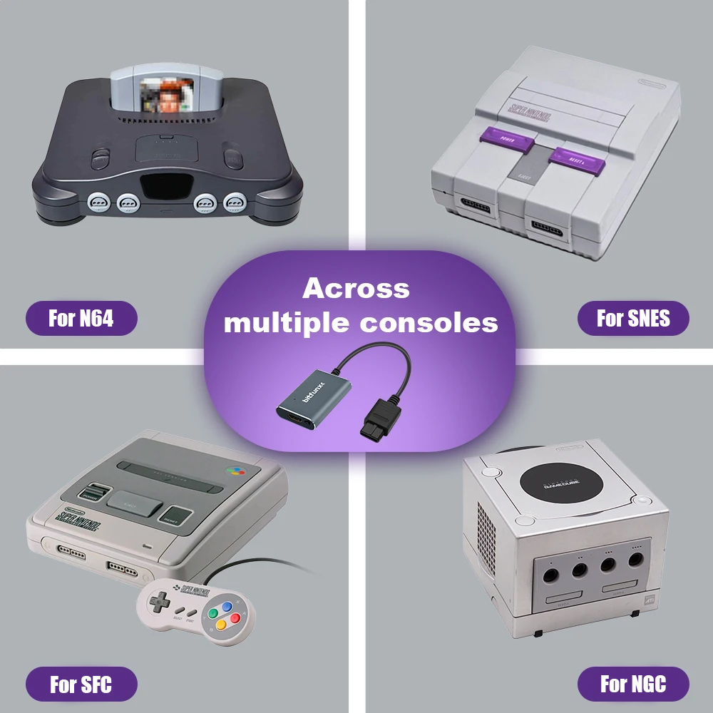 Adaptador Bitfunx 720P Svideo/ - Retro Gaming Com reseña y precio
