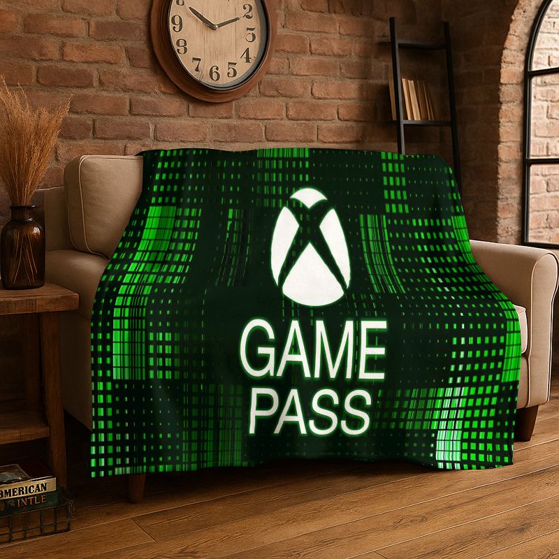 Manta de Franela con Logotipo  - Retro Gaming Xbox reseña y precio