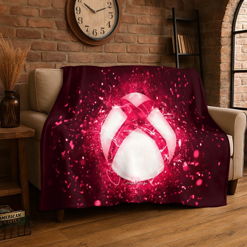 Manta de Franela con Logotipo  - Retro Gaming Xbox reseña y precio