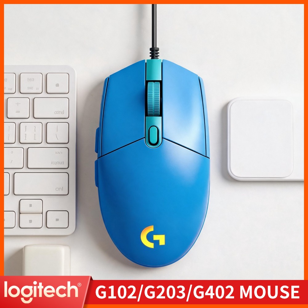 Ratón para juegos con cable Lo - Logitech Mouse G203 reseña y precio