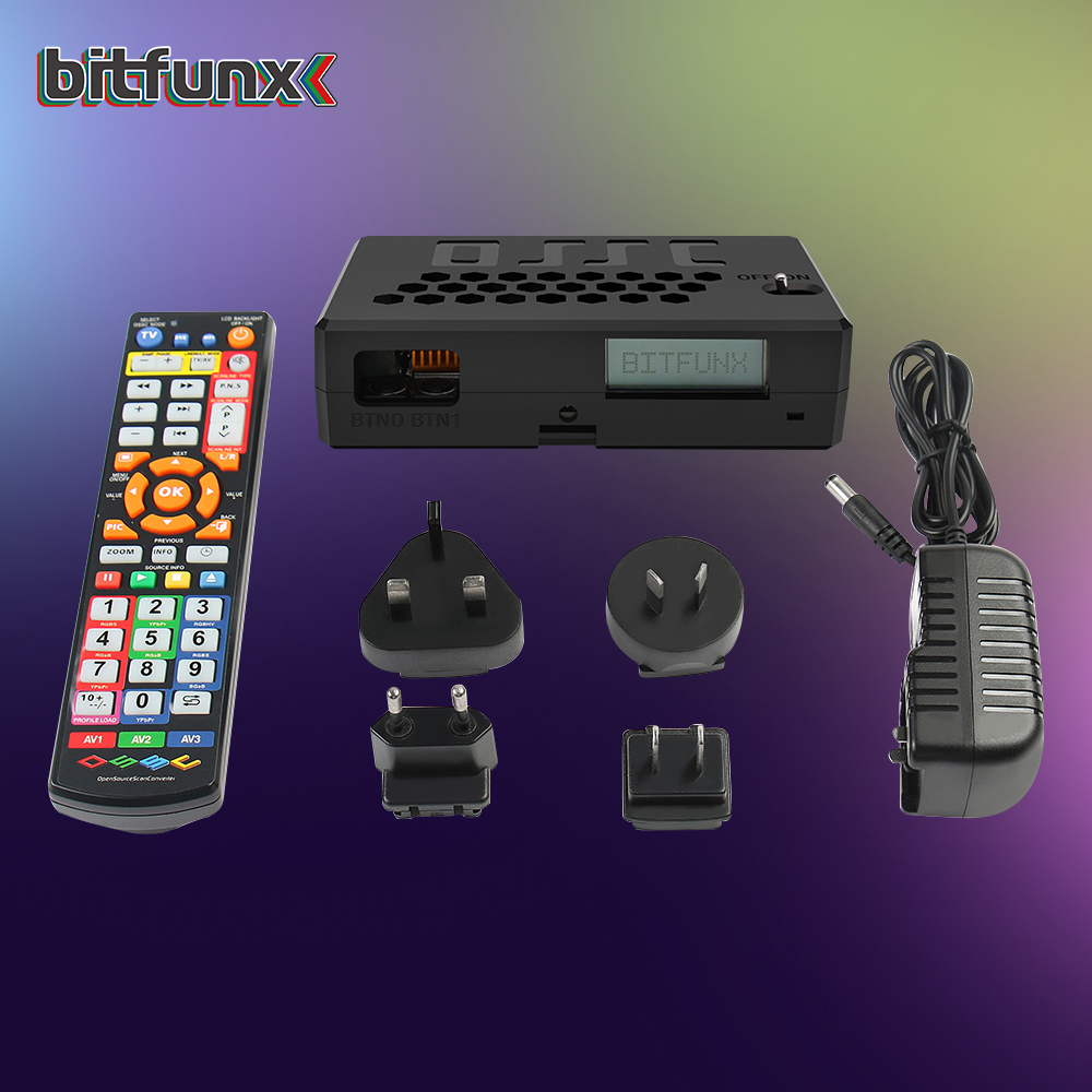 Bitfunx OSSC HW V1.8 Convertid - Retro Gaming Hard Drive reseña y precio