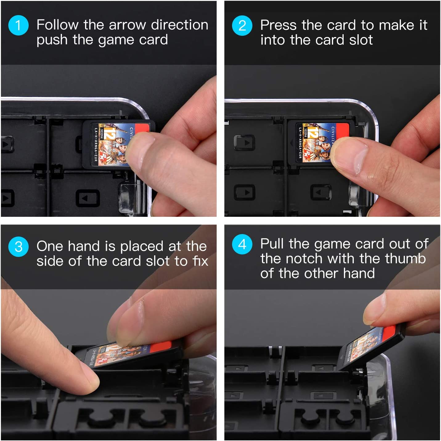 Funda para tarjeta de juego Co - Game Cartridge Case reseña y precio