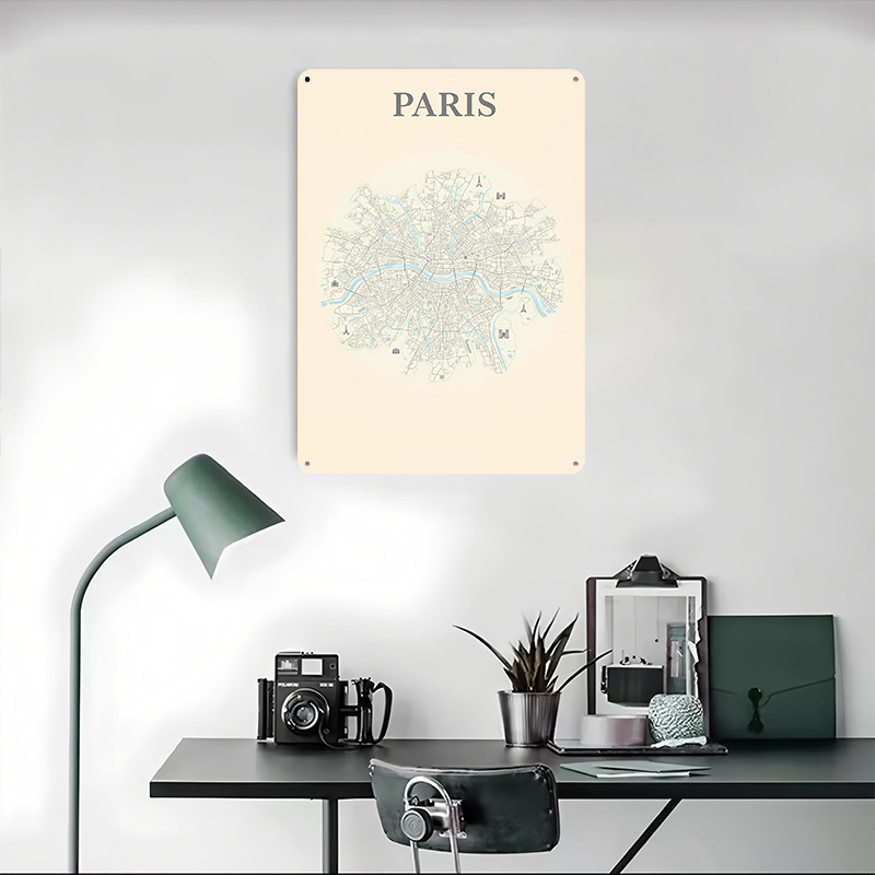Mapa de la ciudad de París en  - Retro Gaming Paris reseña y precio