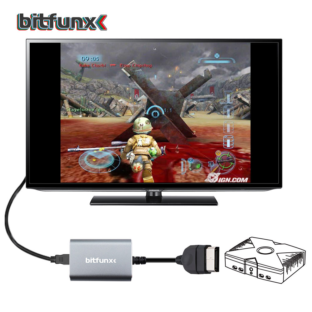 Bitfunx HDMI ™   Adaptador par - Retro Gaming Xbox reseña y precio
