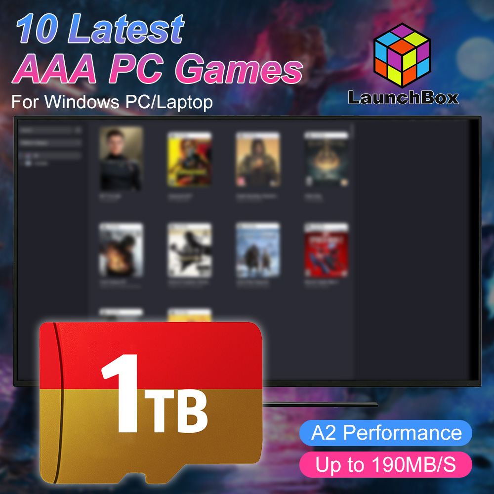 Tarjeta TF de 1TB para Juegos  - Retro Gaming For Windows reseña y precio