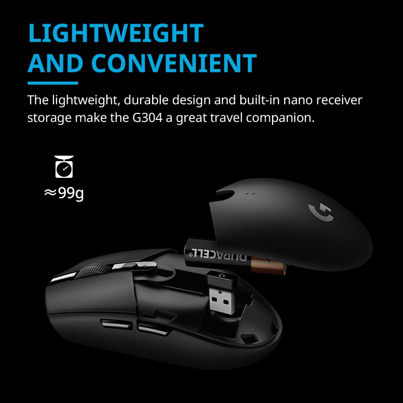 Logitech G304 Lightspeed ratón - Logitech Mouse G203 reseña y precio