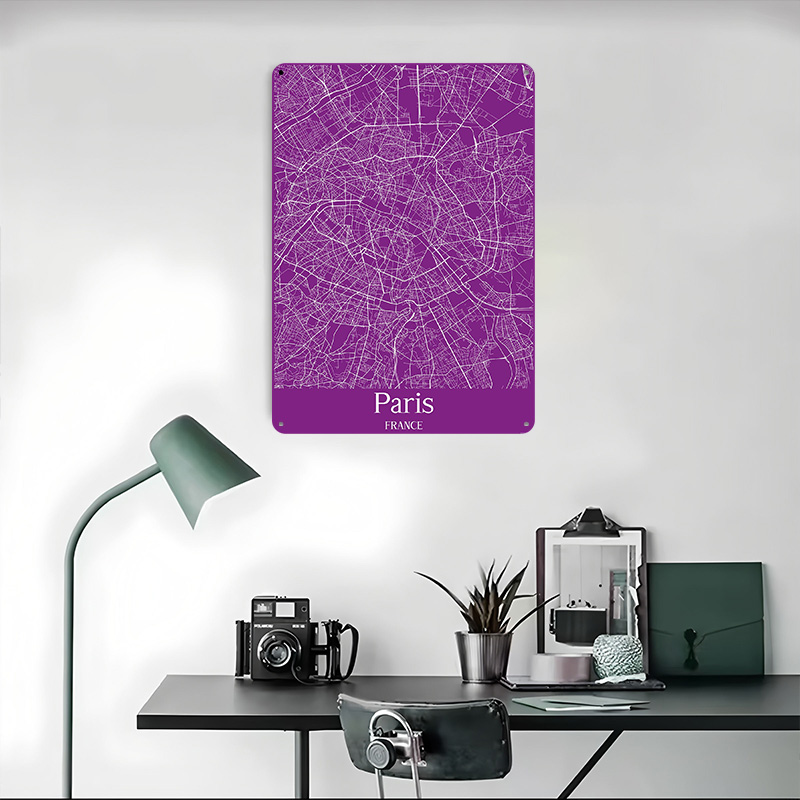 Mapa de la ciudad de París, pó - Retro Gaming Paris reseña y precio