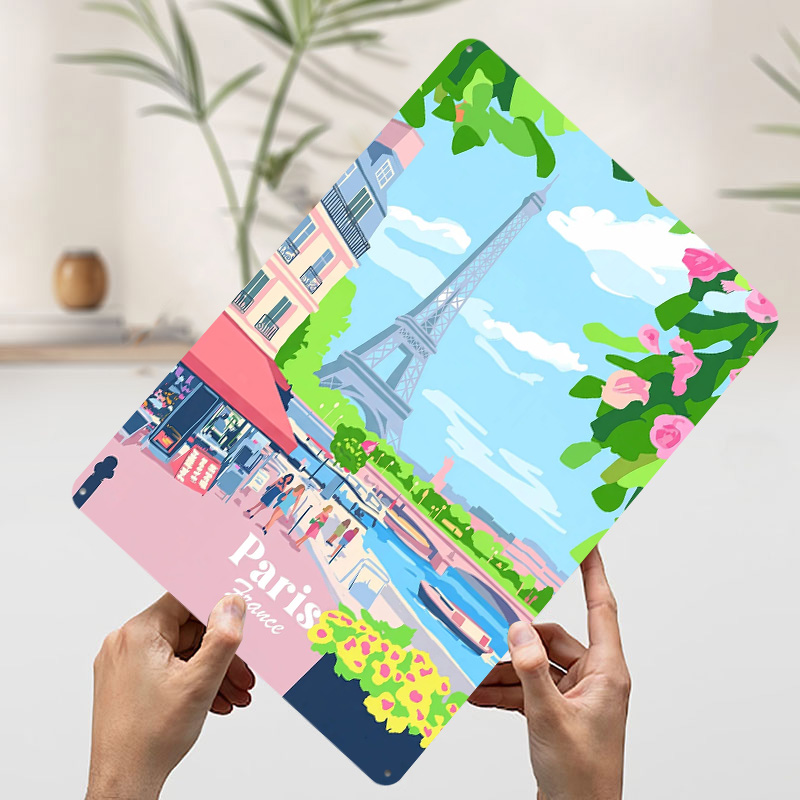 Póster de París, Francia, Letr - Retro Gaming Paris reseña y precio