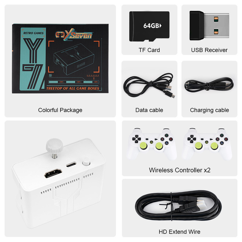 Consola de Videojuegos Y7, Sis - Retro Gaming Xbox reseña y precio