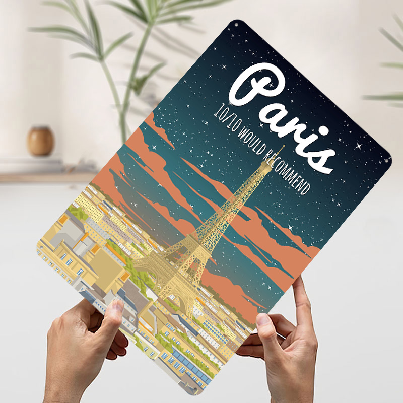 Póster de Viaje de la Torre Ei - Retro Gaming Paris reseña y precio