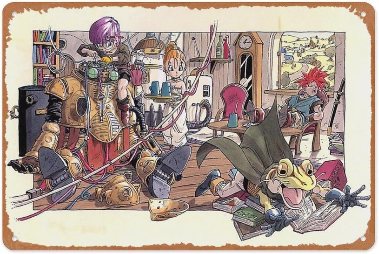 Letrero de metal de juego retr - Retro Gaming Unit reseña y precio