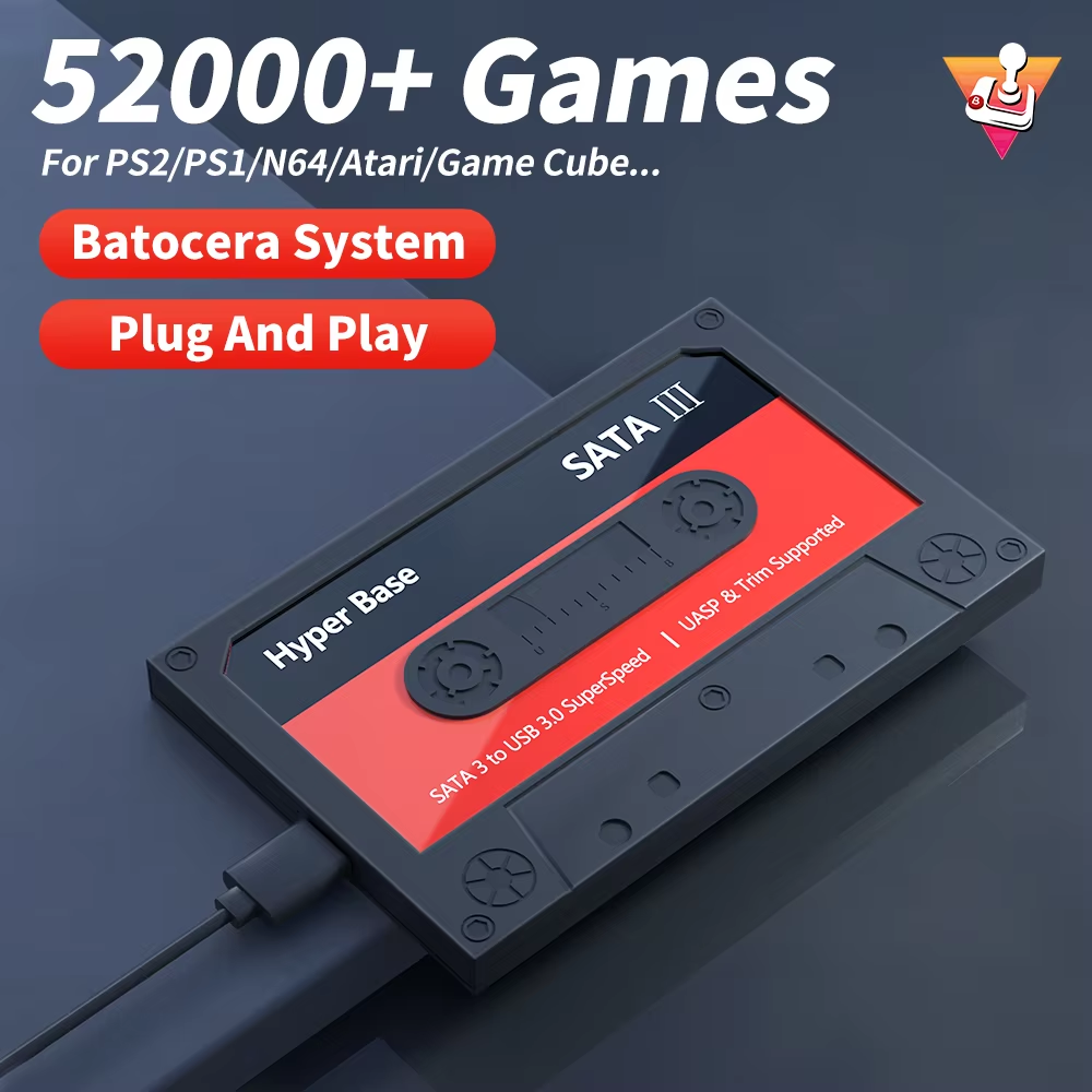Disco duro de juego Retro Bato - Retro Gaming Hard Drive reseña y precio