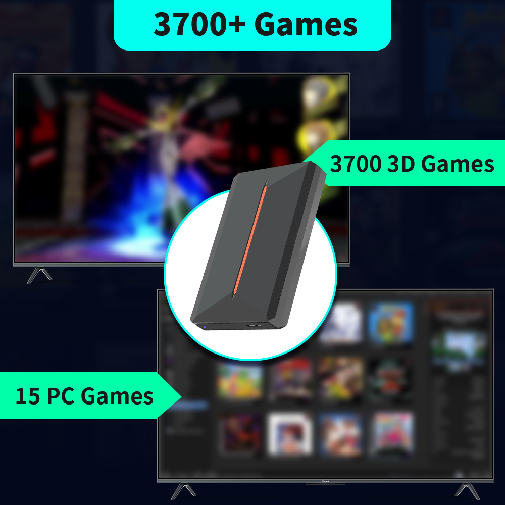 Launchbox OS 500GB consola de  - Retro Gaming Com reseña y precio