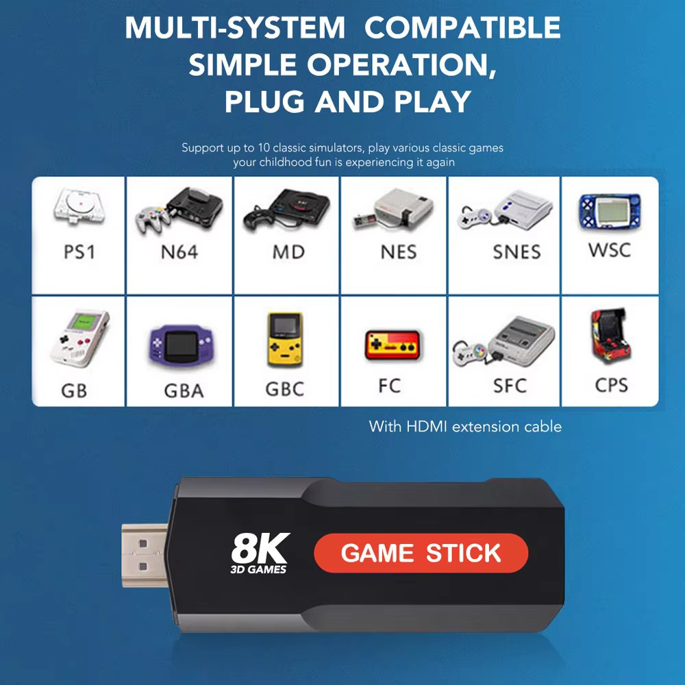 Consola de Juegos X2 Game Stic - Retro Gaming Xbox reseña y precio