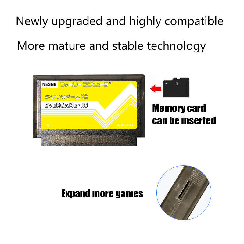REMANK EVERGAME N8 NES cartuch - Retro Gaming Unit reseña y precio