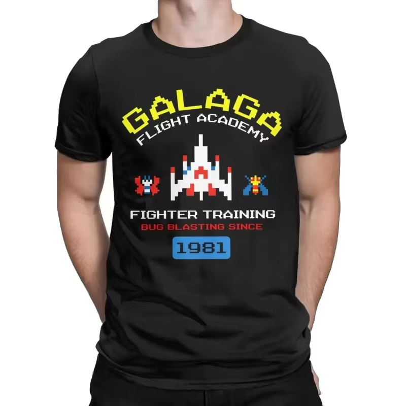 Camiseta genial de algodón par - Retro Gaming Com reseña y precio