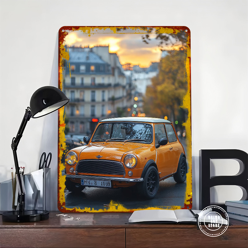 Póster Metálico Clásico del Co - Retro Gaming Paris reseña y precio