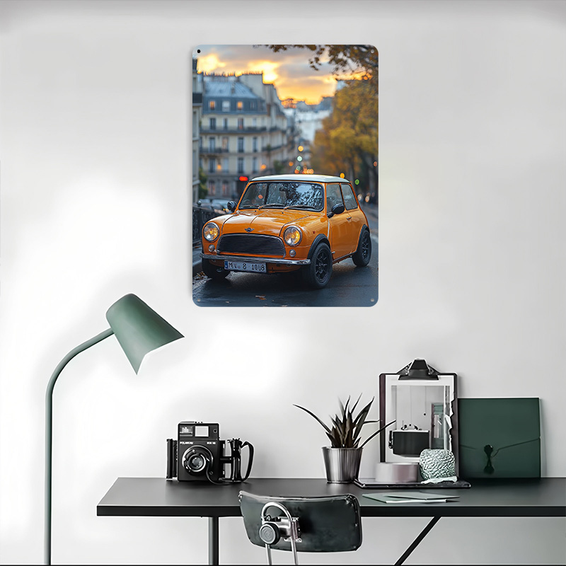 Póster Metálico Clásico del Co - Retro Gaming Paris reseña y precio