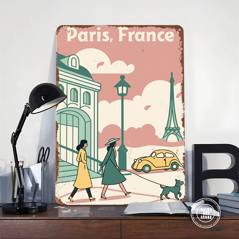 Póster Impreso de Viaje a Parí - Retro Gaming Paris reseña y precio